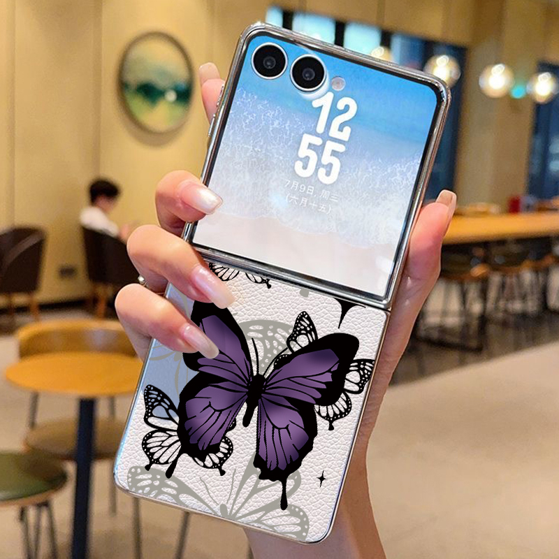 Phone Cases Z Fold 5 - Custodia per telefono in pelle PU