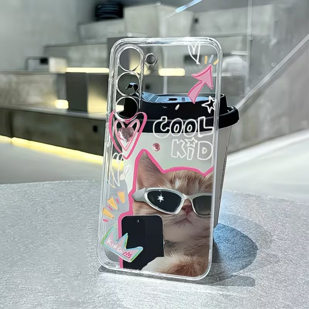 Samsung Galaxy A55 - Cover Protettiva Trasparente in TPU con
