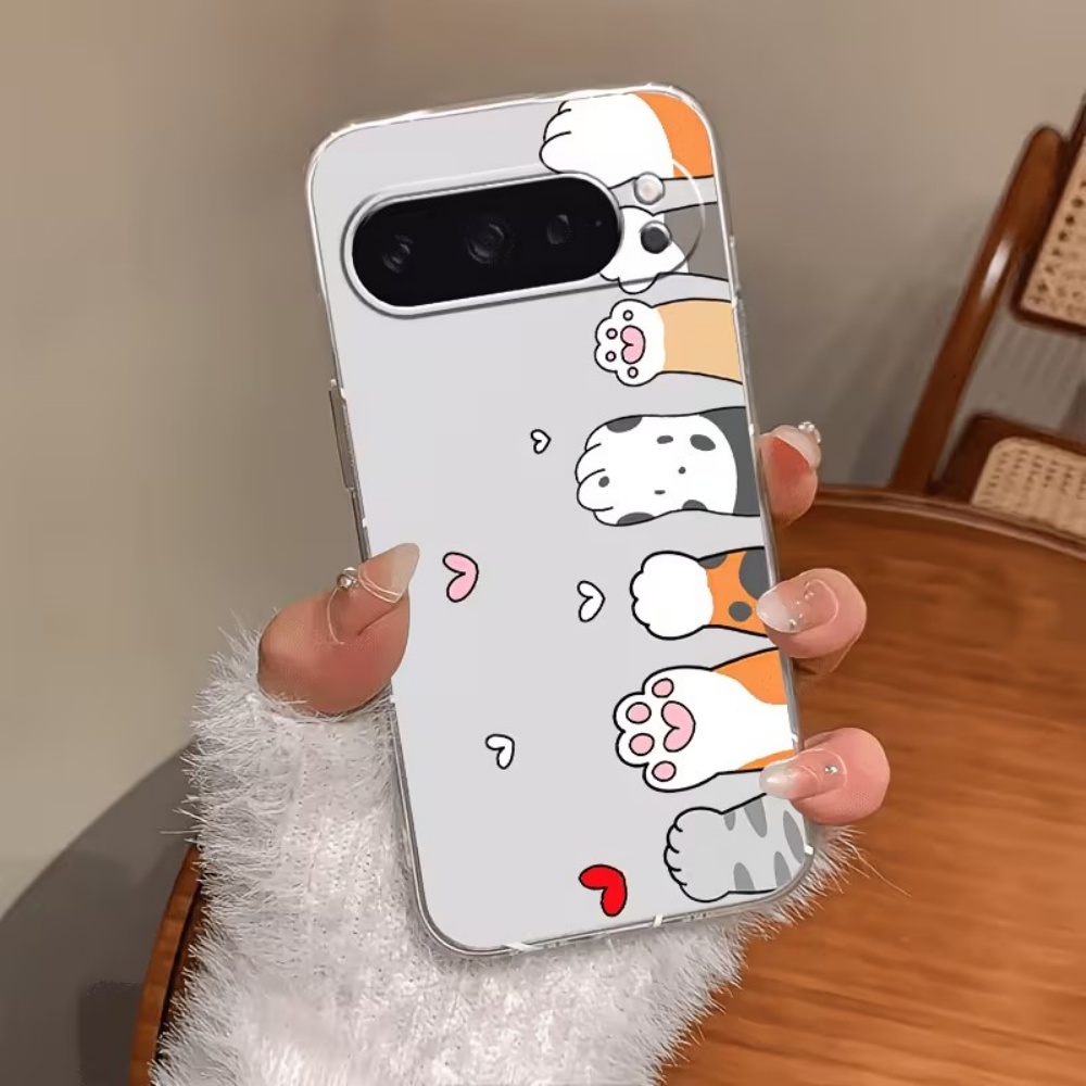 Phone Cases Google Pixel 10 - Cover per telefono in silicone trasparente
