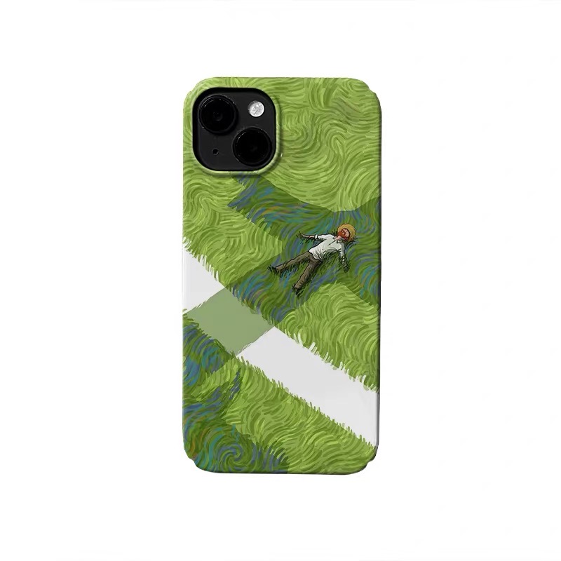 Phone Cases Xr Boys - Custodia per telefono Green Lawn Resting