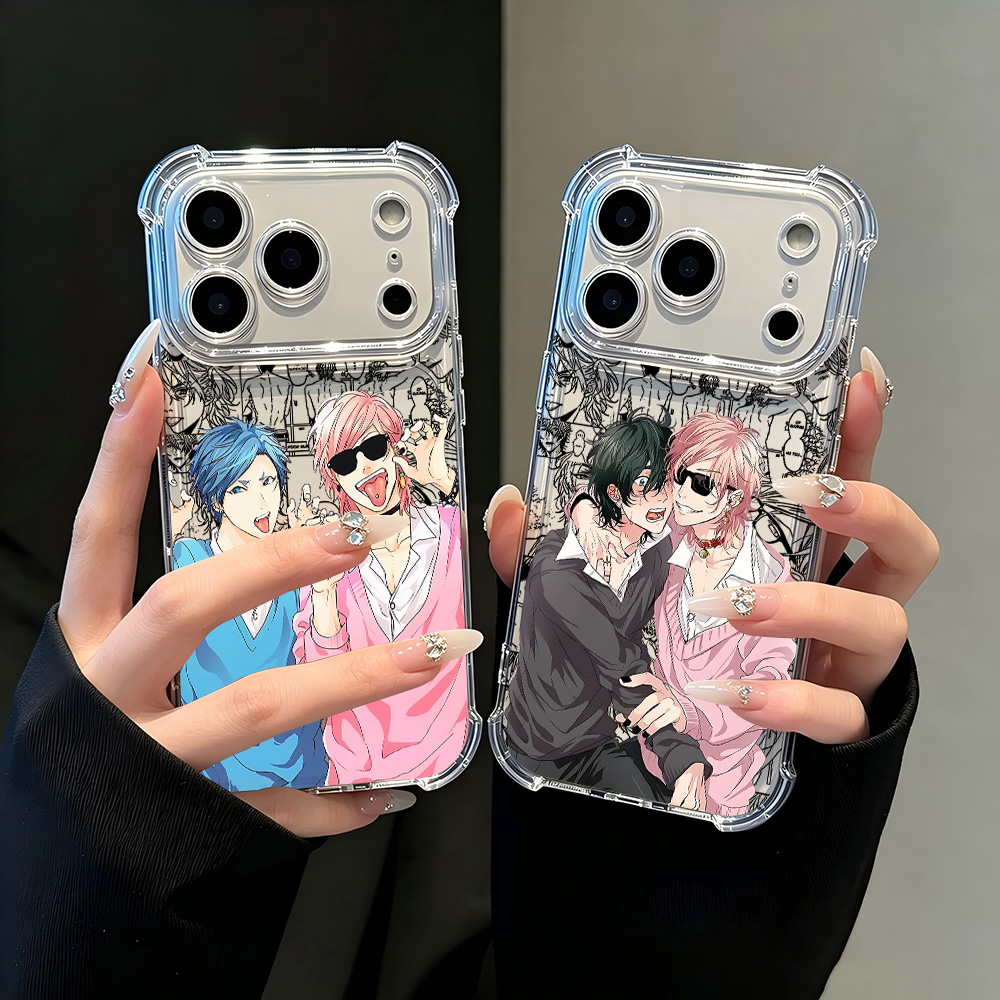 Phone Cases Xr Boys - Cover Trasparente Anti-Caduta Anime Boys per
