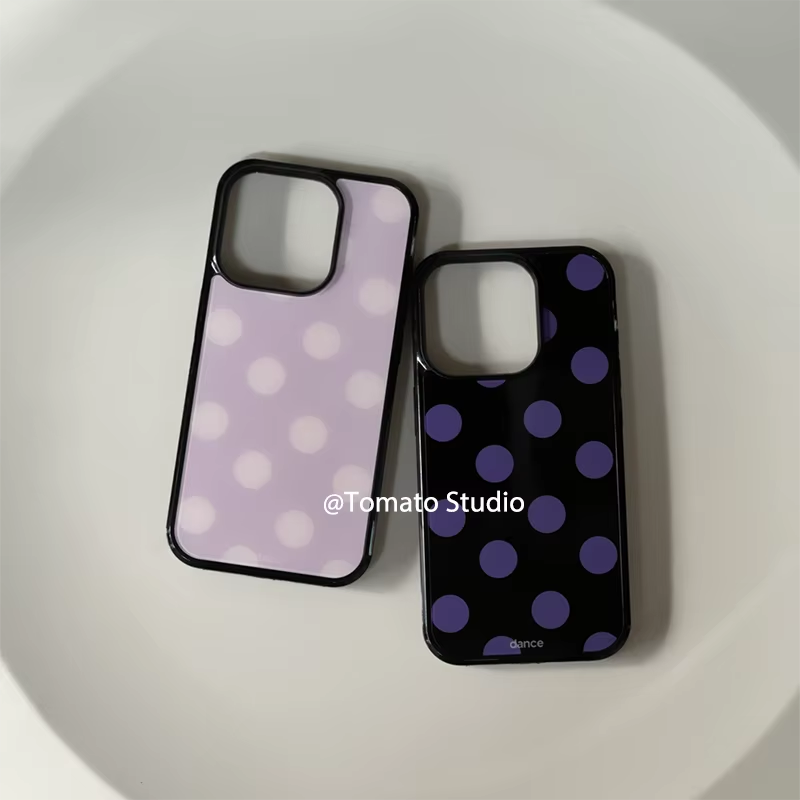 Phone Cases Polka Dot - Cover per telefono in idrogel con