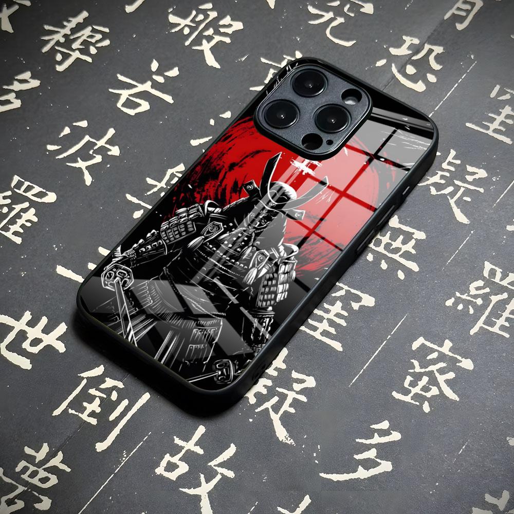 Phone Cases Xr Boys - Giappone Samurai Red Sun Tree Art