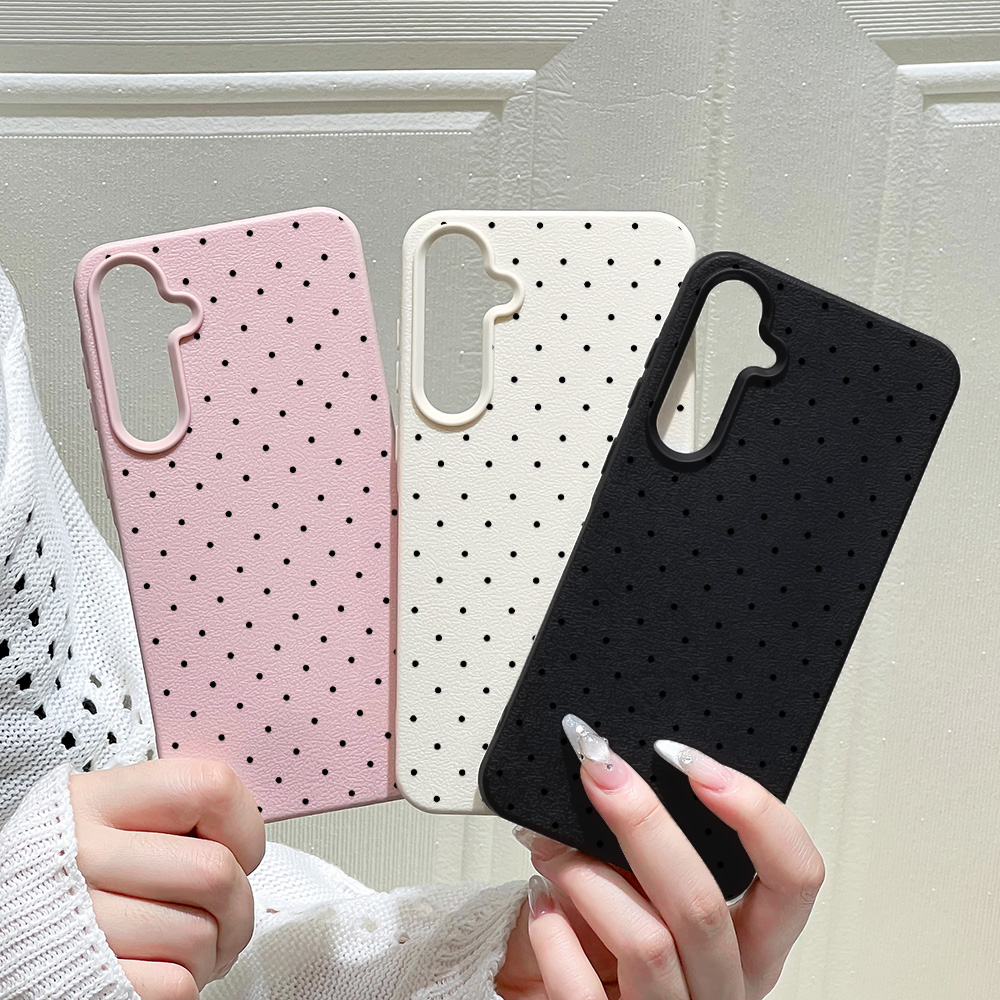 Phone Cases Polka Dot - Cover in Silicone con Pois Stile