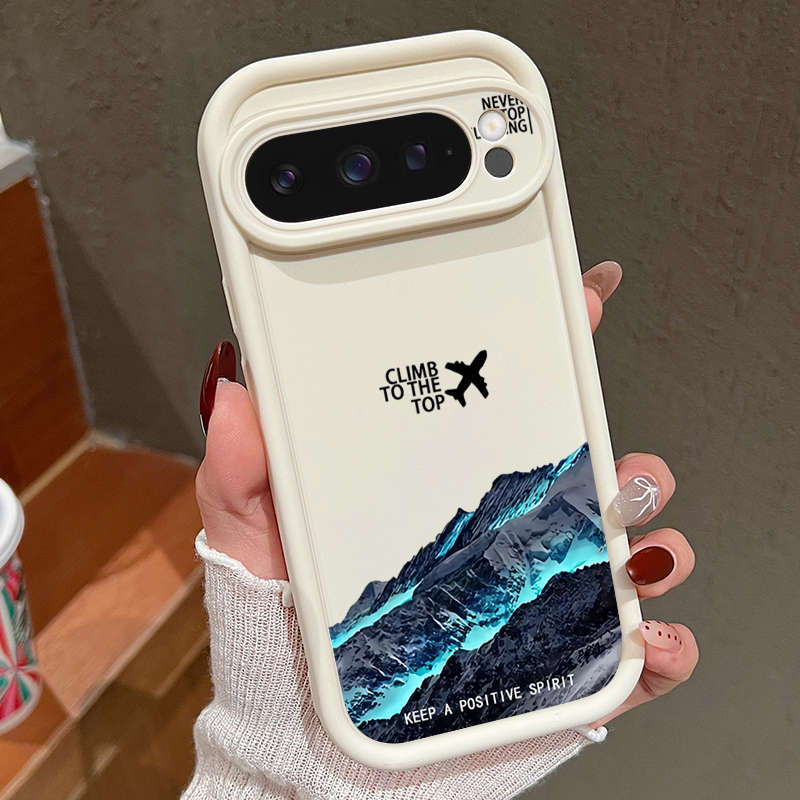 Phone Cases Google Pixel 10 - Custodia per telefono modello aeroplano Snow
