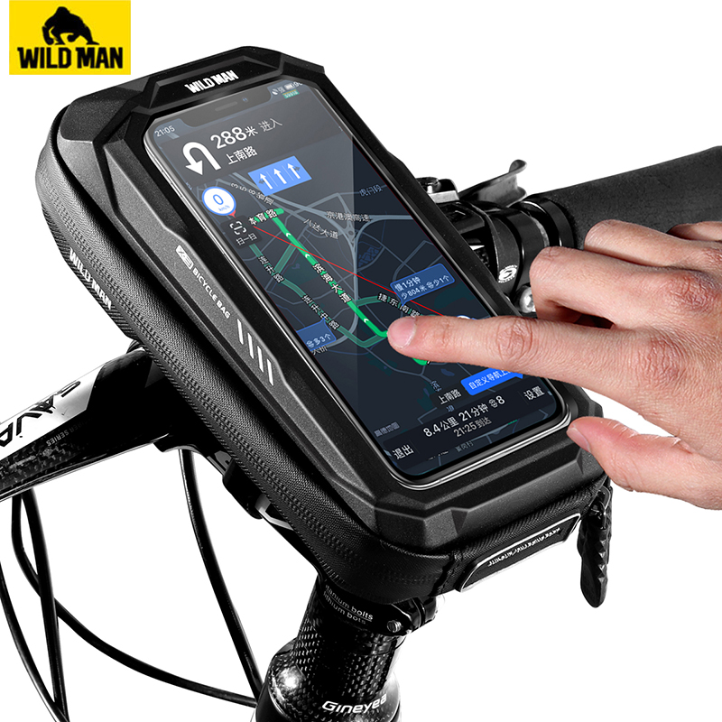 Phone Cases Youtube - WILD MAN Rainproof Bicycle Front Top