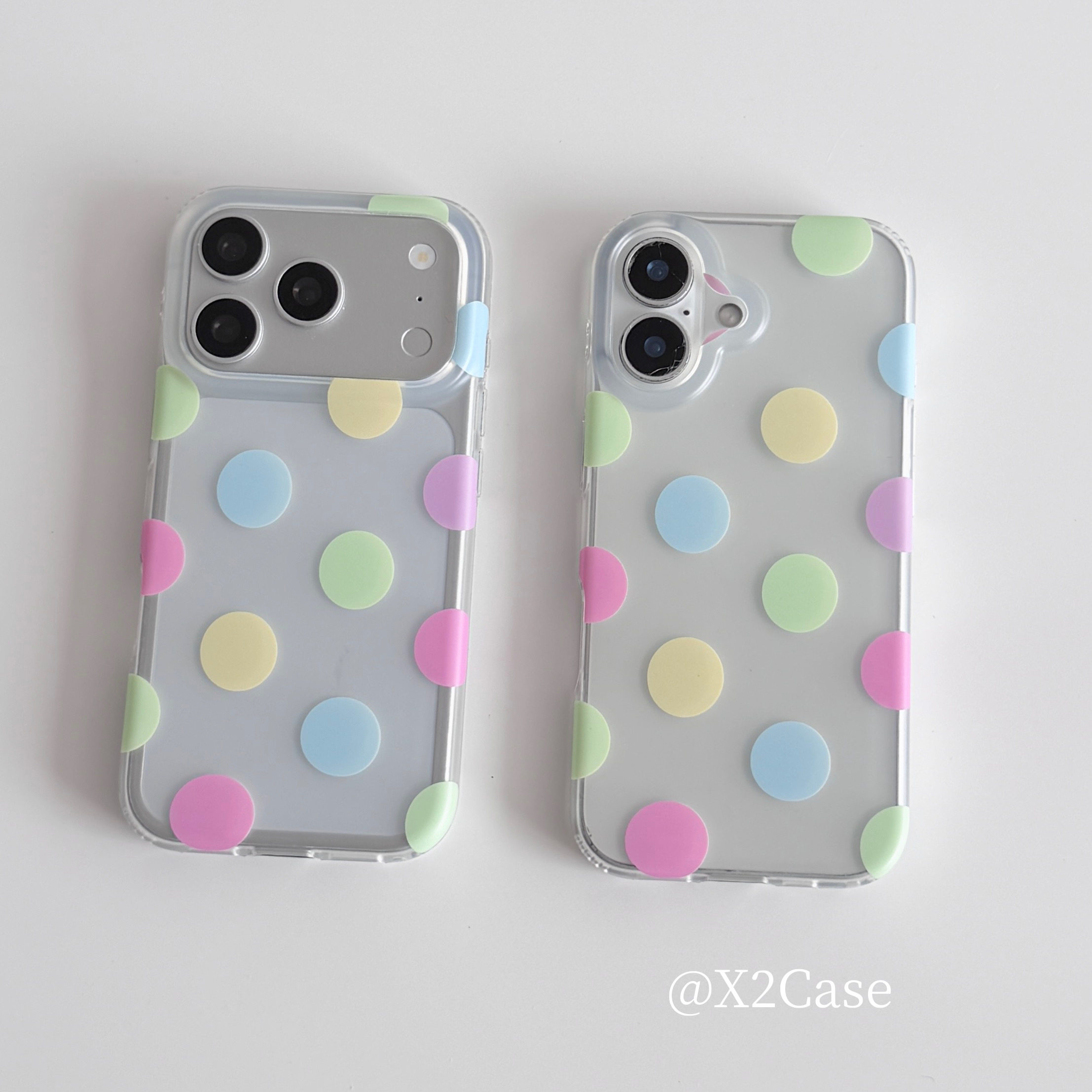 Phone Cases Polka Dot - Custodia per telefono opaca a pois