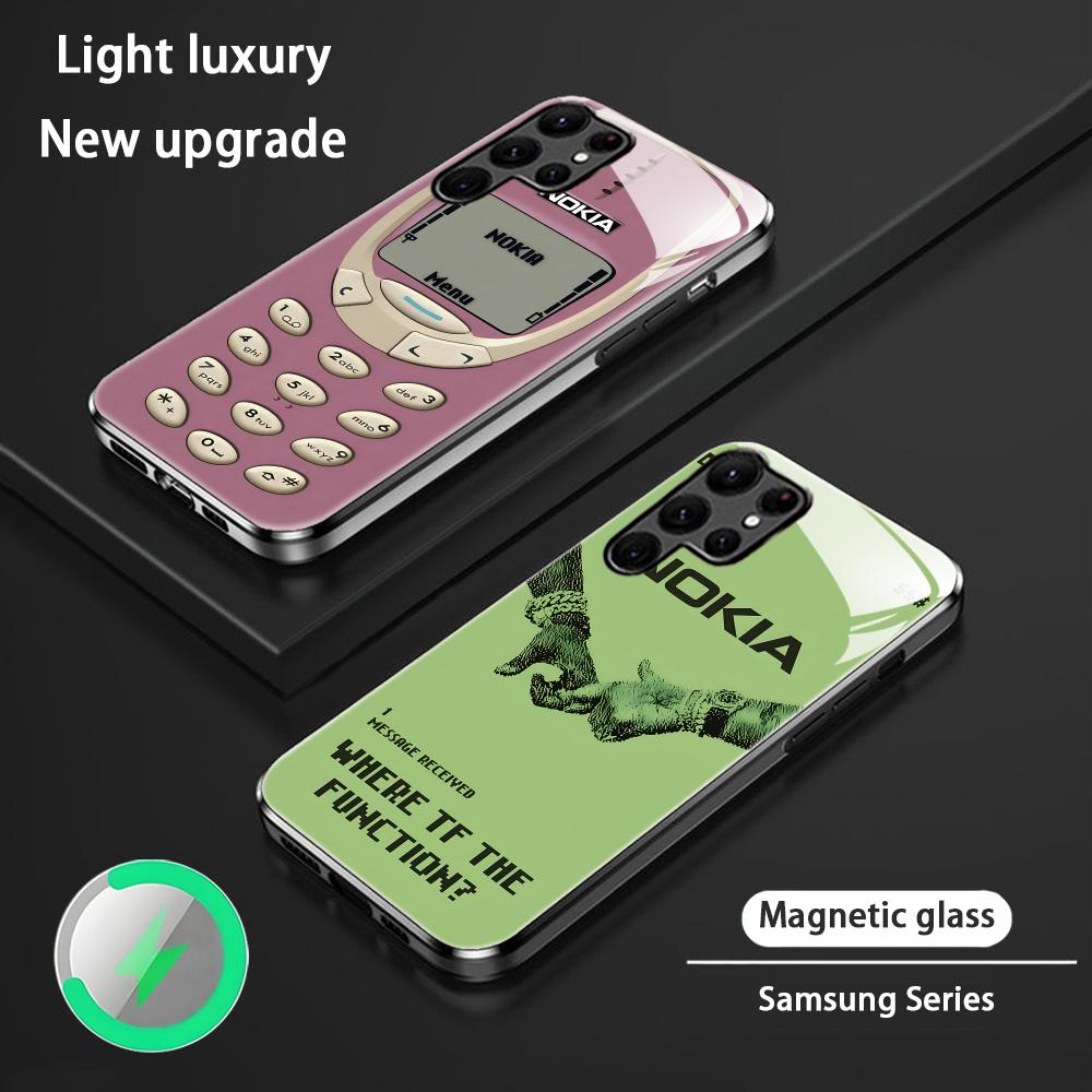 Phone Cases Cool - Custodia Magnetica in Vetro Cool N-Nokiaes-s