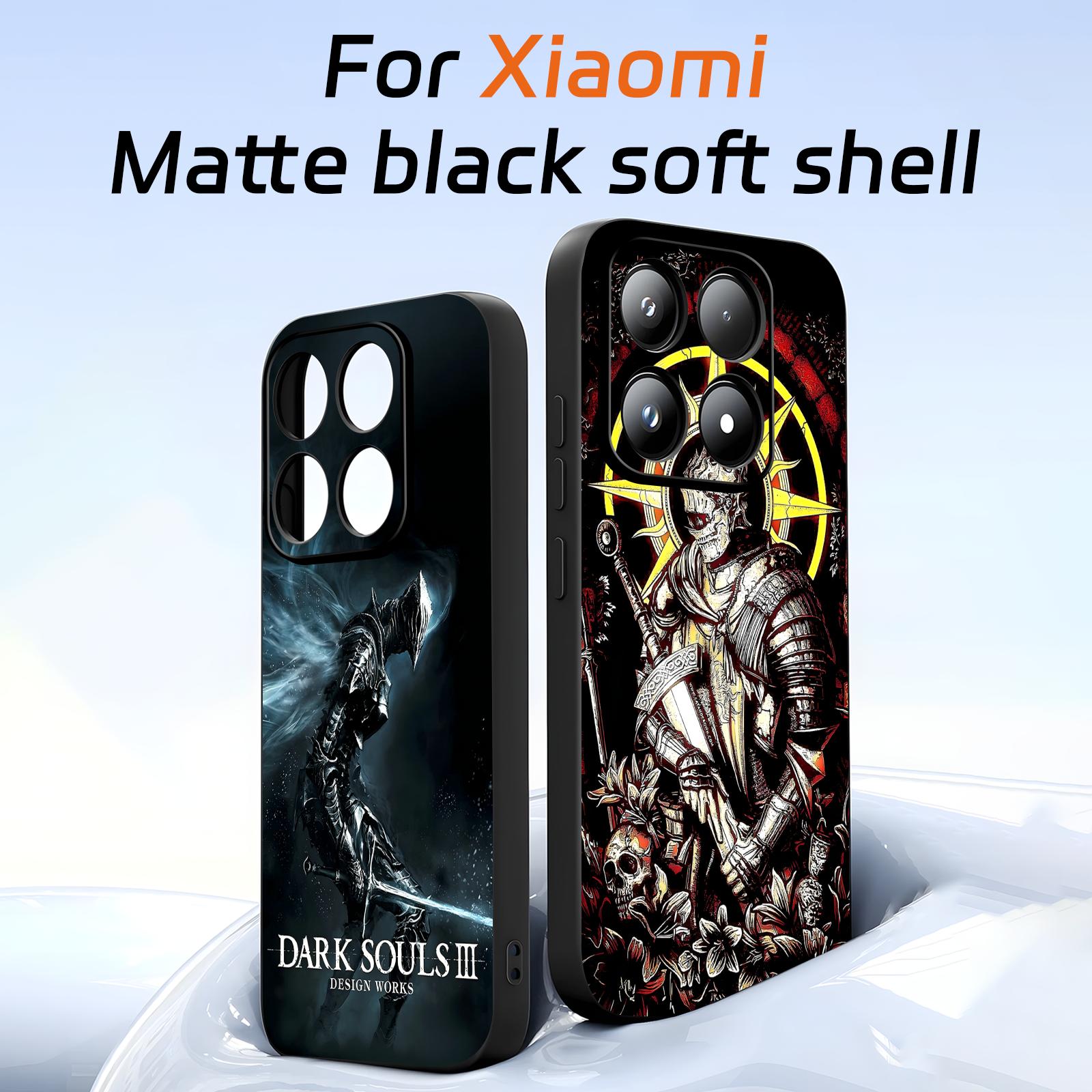 Phone Cases Xiaomi 15 - Cover antiurto nera morbida per Xiaomi