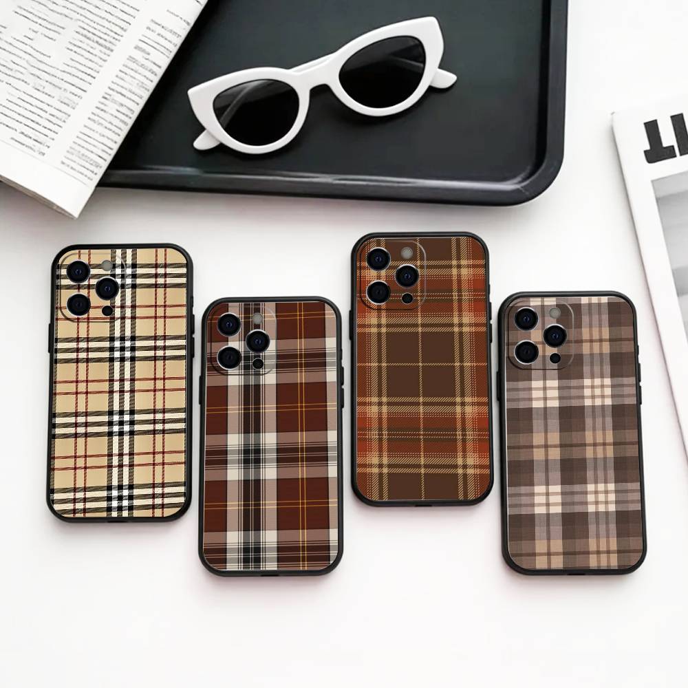 Phone Cases Brown - Custodia Classica in Silicone Morbido a