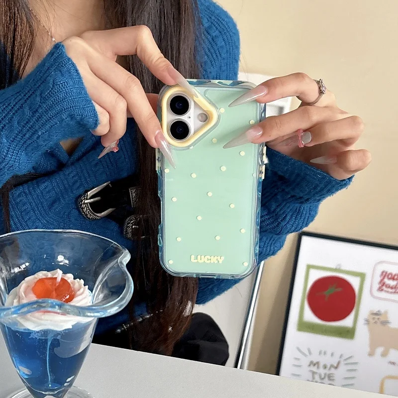 Phone Cases Polka Dot - INS Corea Carino Dopamina Polka Dot