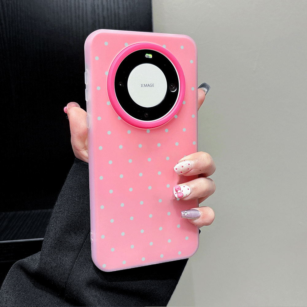 Adorabile Cover Morbida Blu Ch - Phone Cases Polka Dot recensione e prezzo