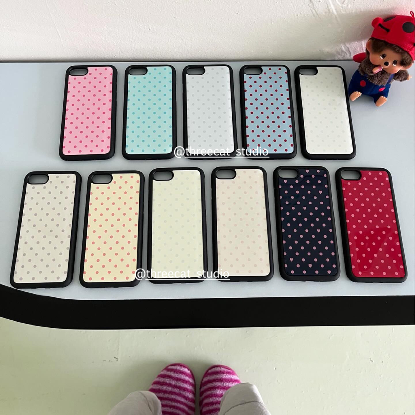 Cover posteriore opaca coreana - Phone Cases Polka Dot recensione e prezzo