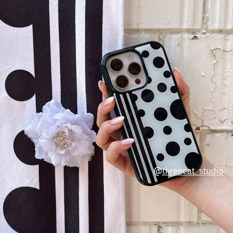 Cover per iPhone a Righe Verti - Phone Cases Polka Dot recensione e prezzo