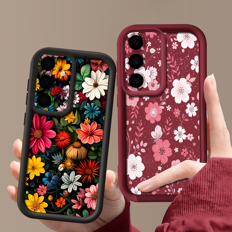 Custodia con motivo floreale c - Samsung Galaxy A55 recensione e prezzo