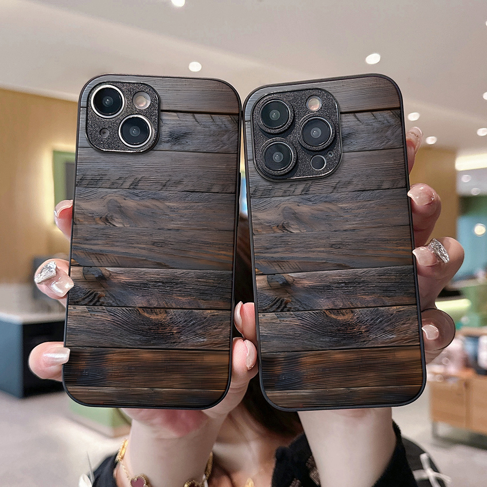 Motivo effetto legno marrone-n - Phone Cases Brown recensione e prezzo