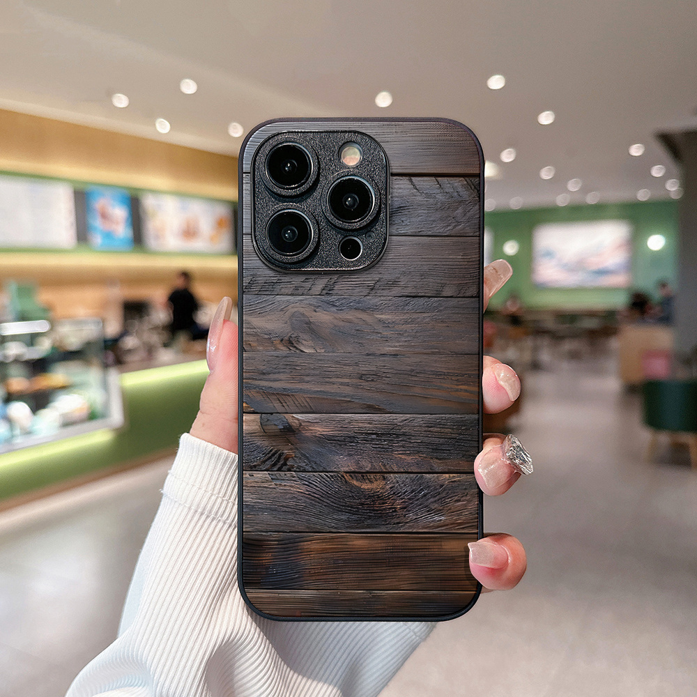 Motivo effetto legno marrone-n - Phone Cases Brown recensione e prezzo