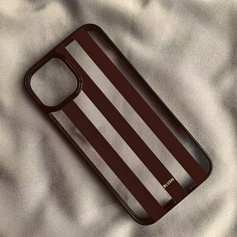 Cover per Telefono con Strisce - Phone Cases Brown recensione e prezzo