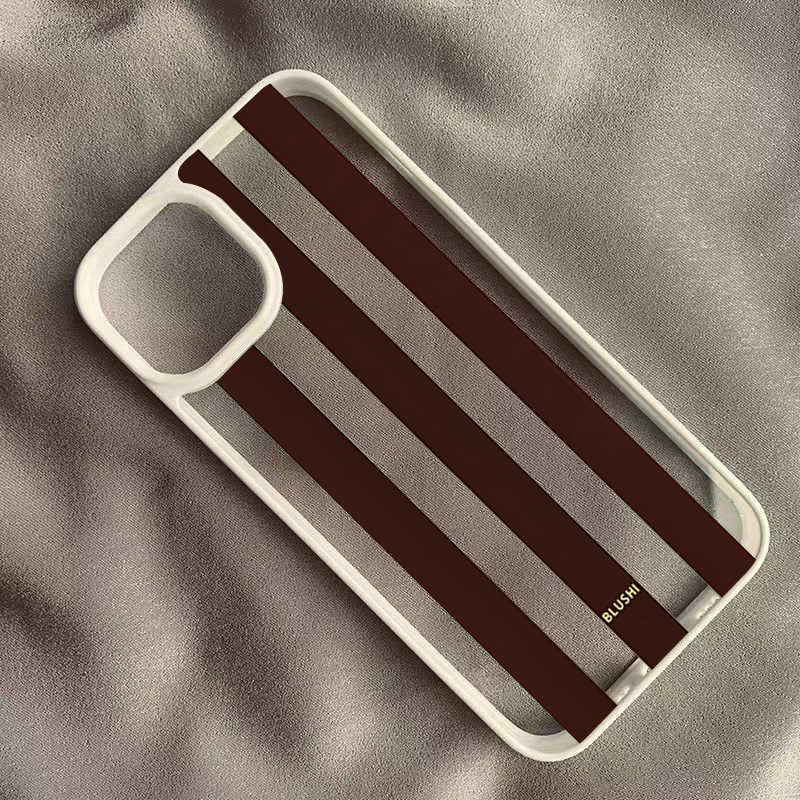 Cover per Telefono con Strisce - Phone Cases Brown recensione e prezzo